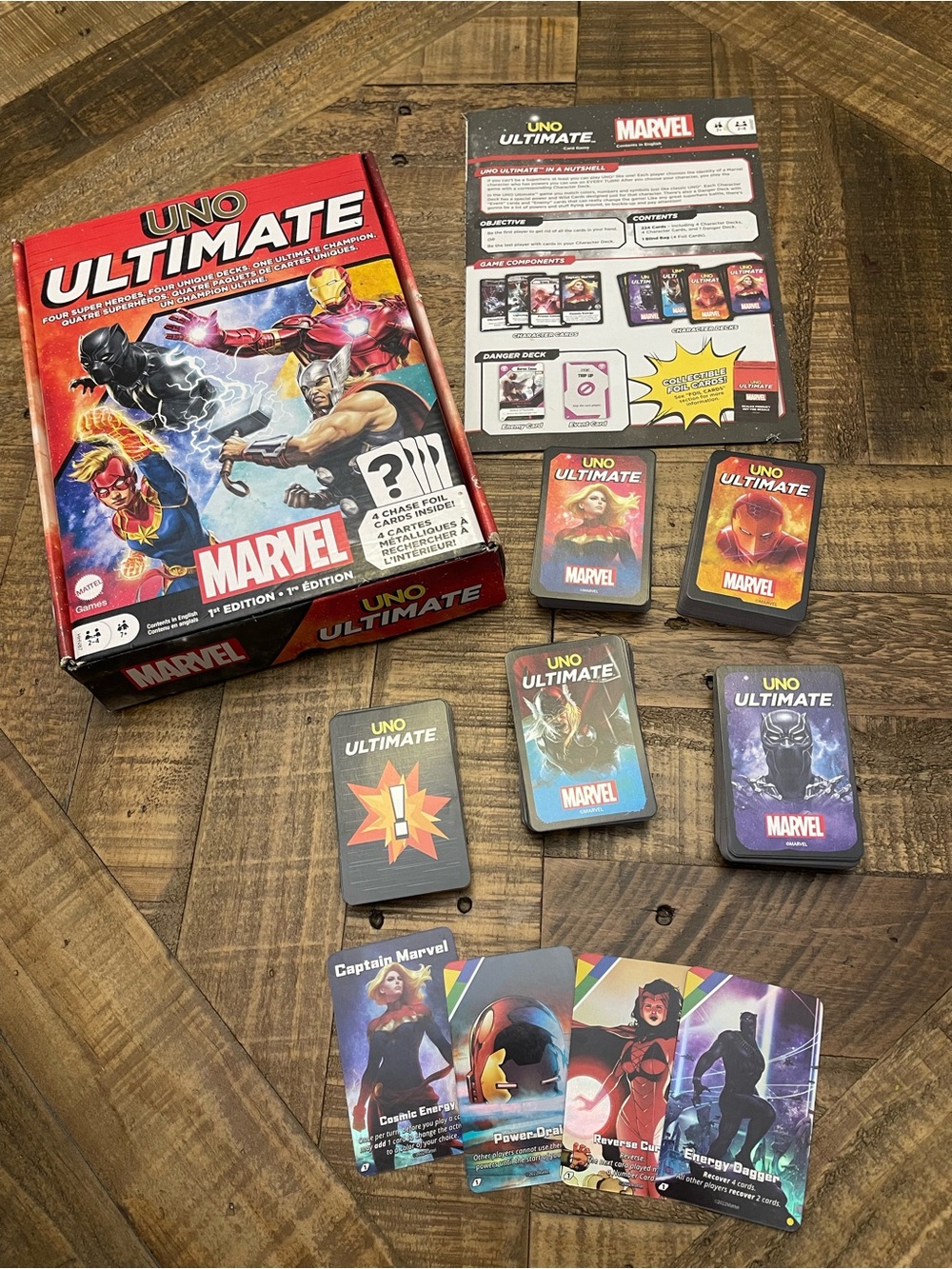 UNO Ultimate Marvel Card Game (1st Edition)